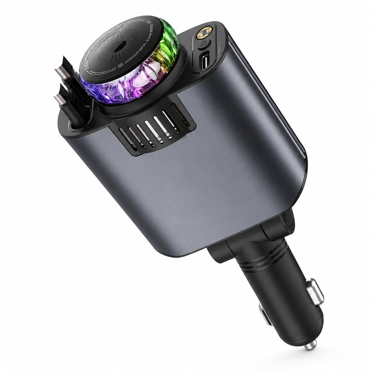 2-in-1 Car Aroma Diffuser & Dual Charger