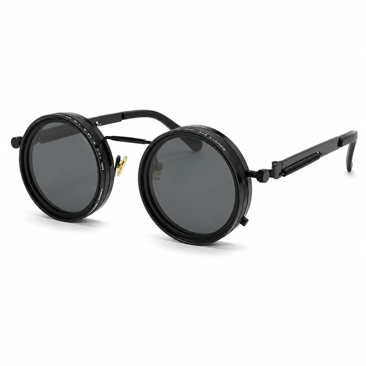 Adjustable Tint Polarized Round Sunglasses