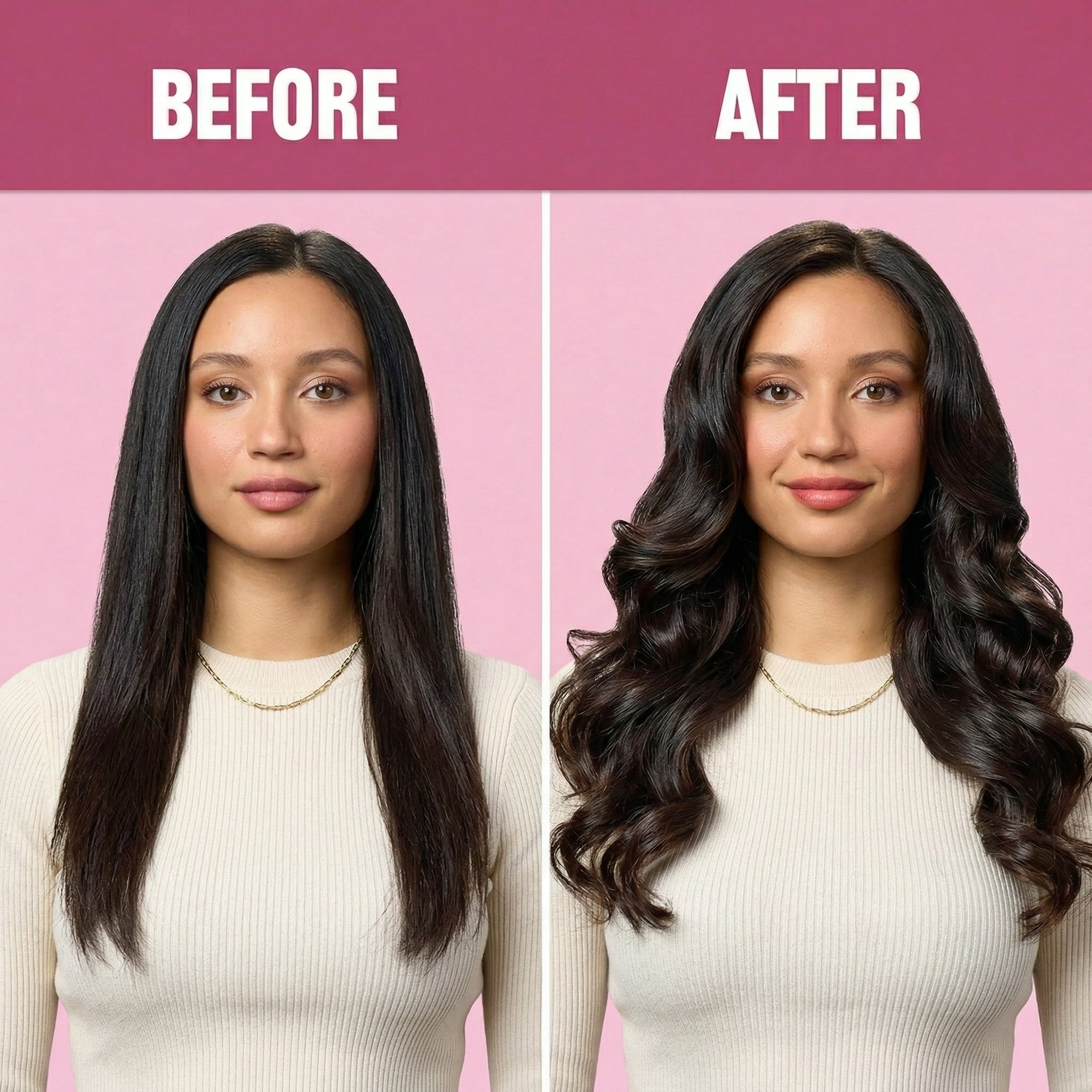 Automatic Rotating Hair Curler for Smooth Waves