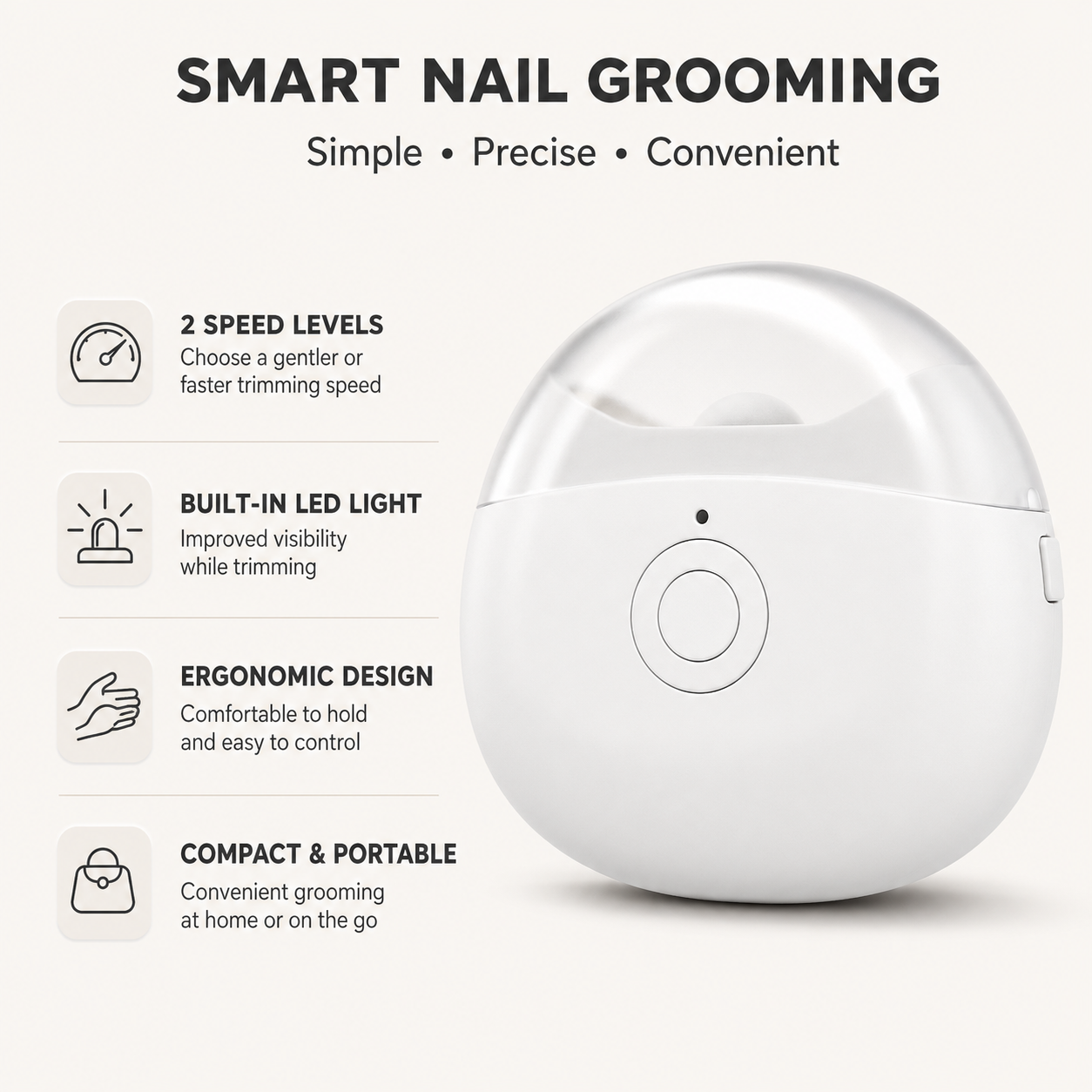 Automatic Electric Nail Clipper