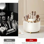 360° Rotating Makeup Brush Holder