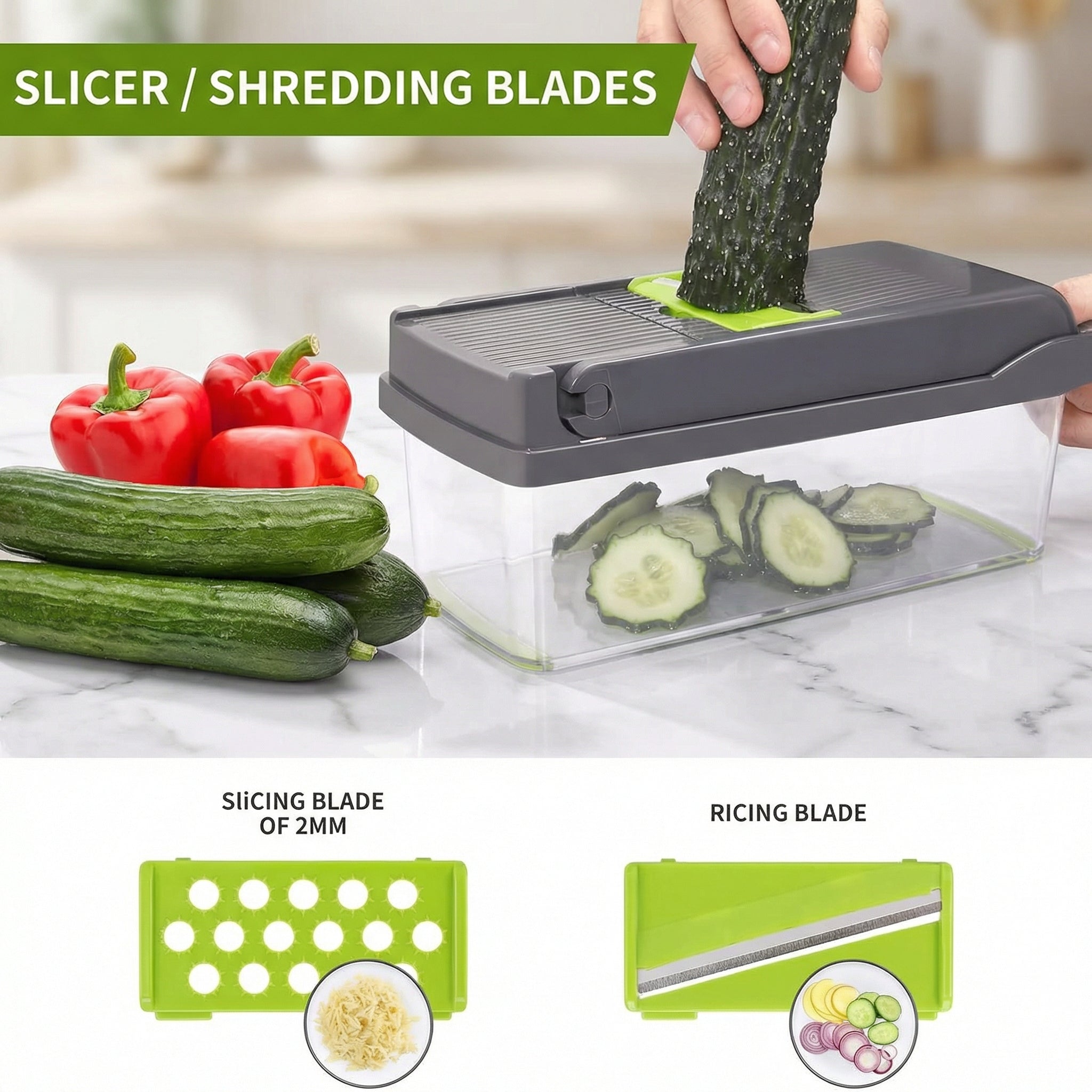 16 In 1 Multi-functional Vegetable Chopper