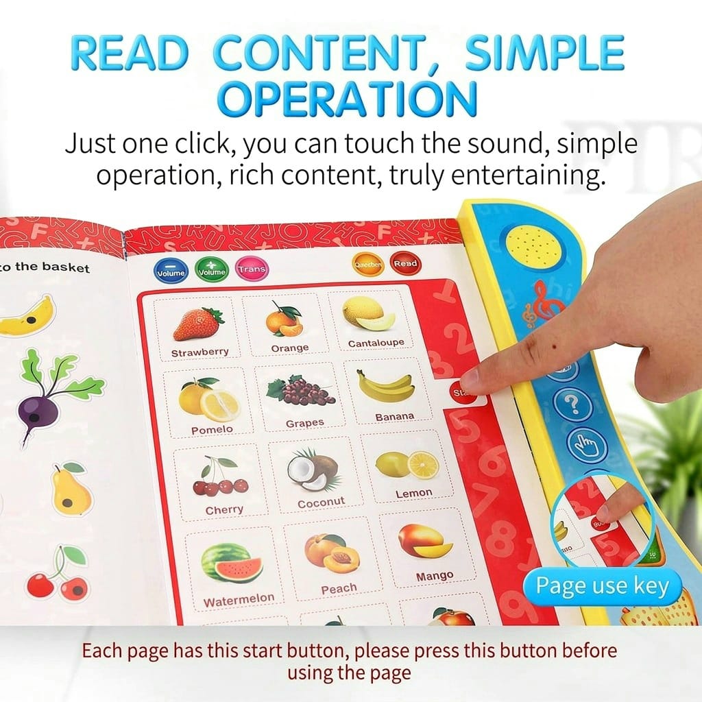 Interactive Talking Learning Book for Kids