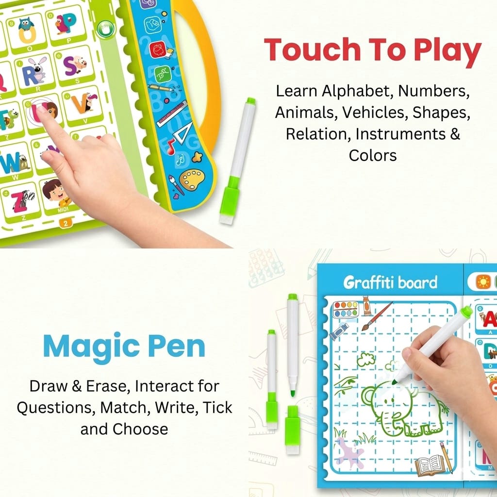 Interactive Talking Learning Book for Kids