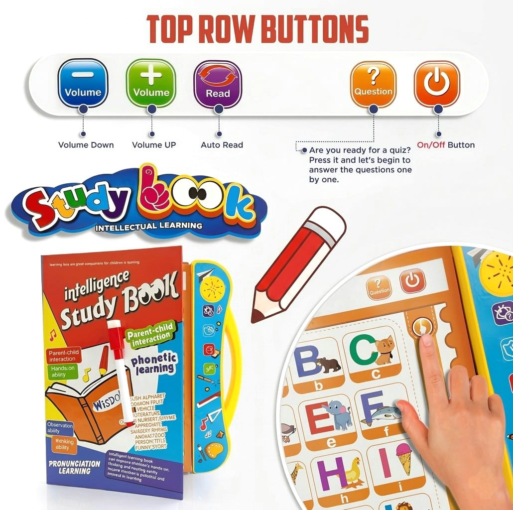Interactive Talking Learning Book for Kids