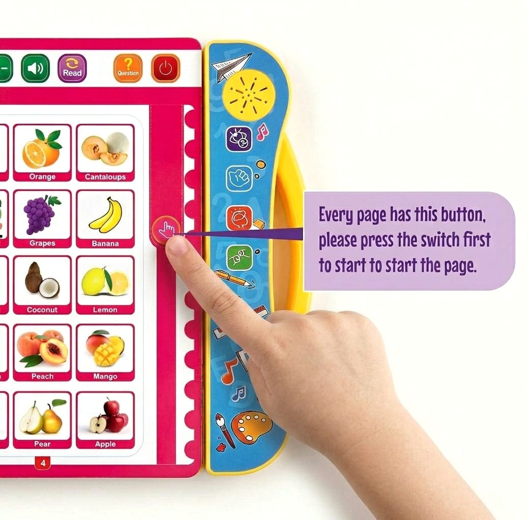 Interactive Talking Learning Book for Kids