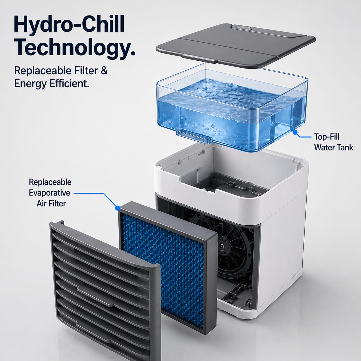 Portable Mini Air Cooler Fan