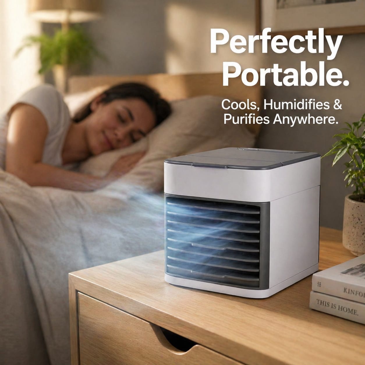 Portable Mini Air Cooler Fan