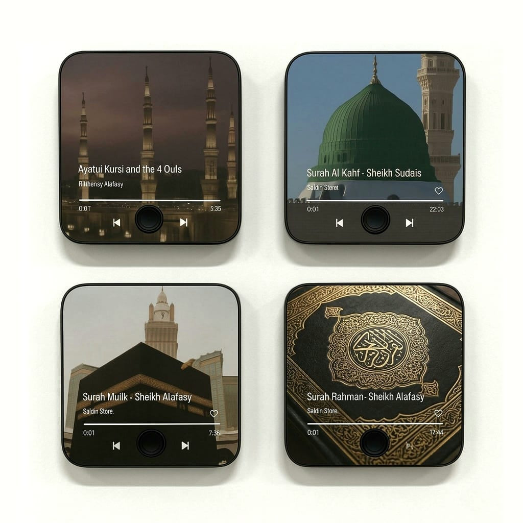 Quran Speaker Magnet with Surah Player