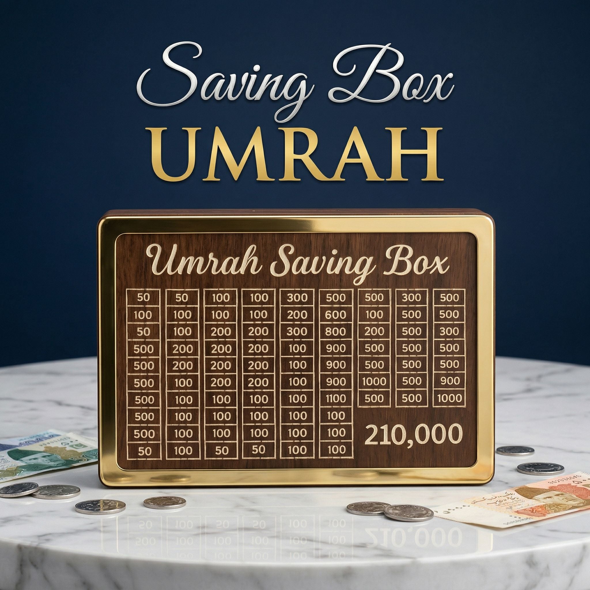 Premium Umrah Saving Box