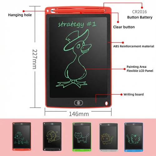 8.5 Inch Interactive LCD Writing Tablet - 2 Pack Set
