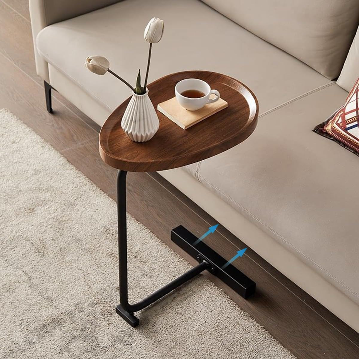 Modern Wooden Sofa & Bed Side Table